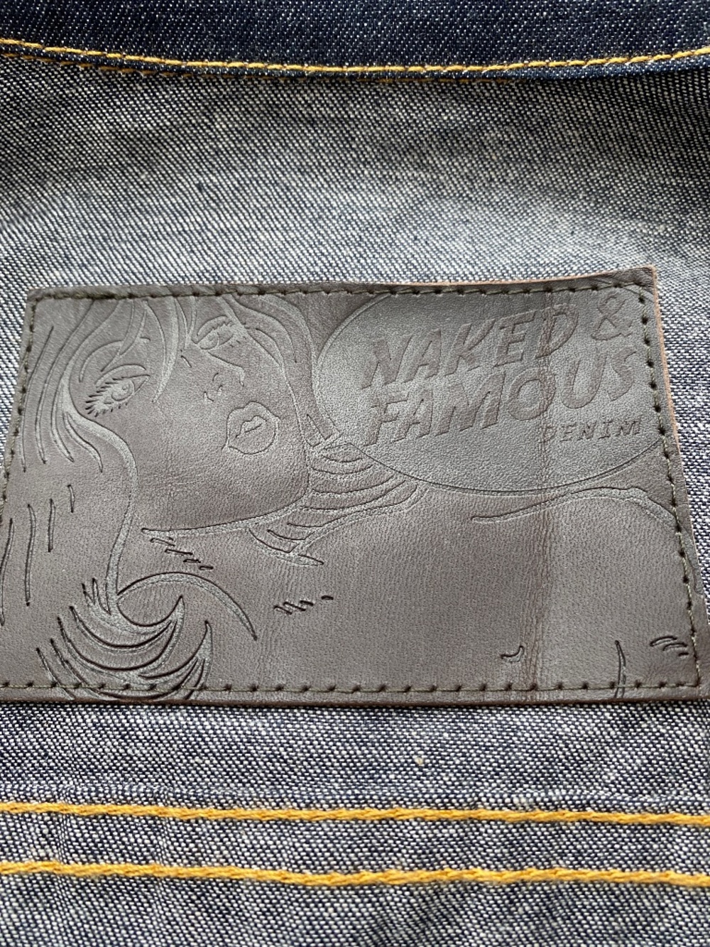 Naked and Famous Featherweight denim jacket